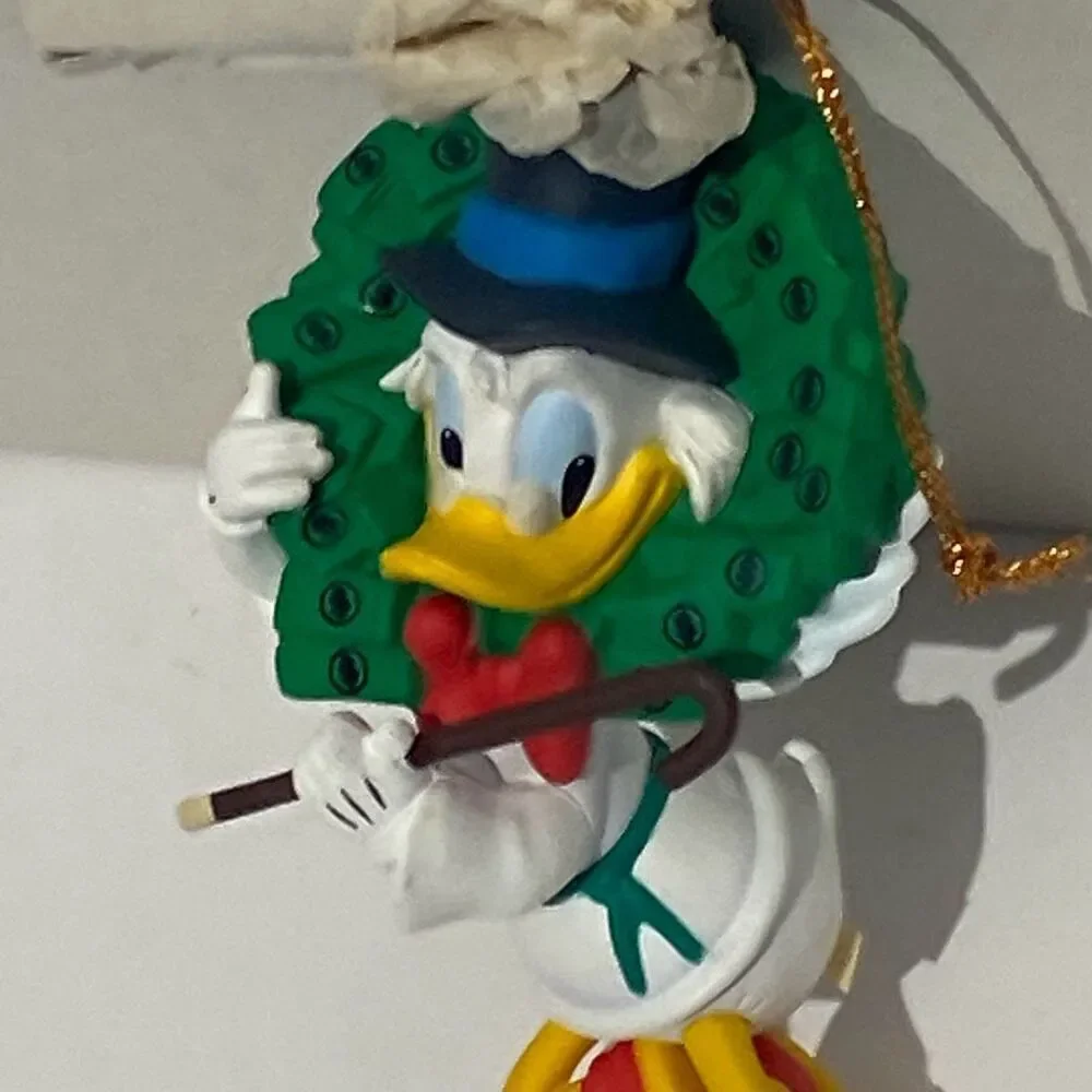 Disney Scrooge McDuck Christmas Ornament Money Wreath DuckTales Holiday Decor